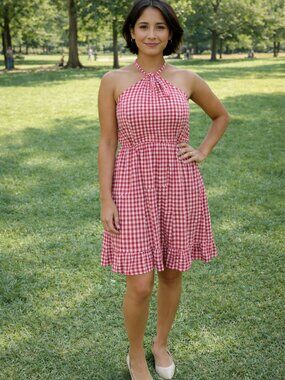Gingham dress